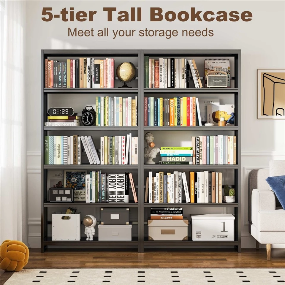 Metal Black Bookshelf factory